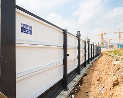 新型裝配式圍擋，推進(jìn)城市形態(tài)建設(shè)